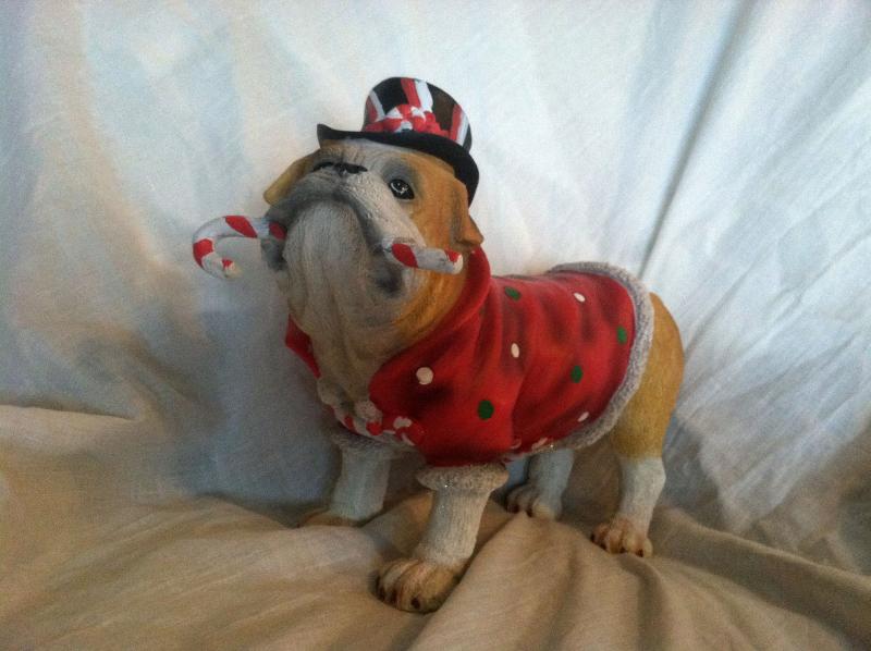 Bulldog Christmas Decorations......